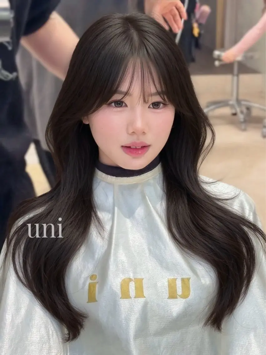 ✅【練習モデル】韓国レイヤーカット ロング（約5cm程カット可能な方）の写真