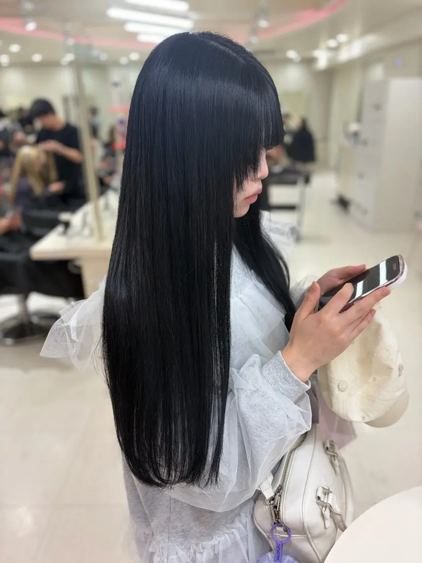 カラー カット ヘアカラー トリートメント ベージュ・ラベンダー カラー🎀りりのヘアスタイル