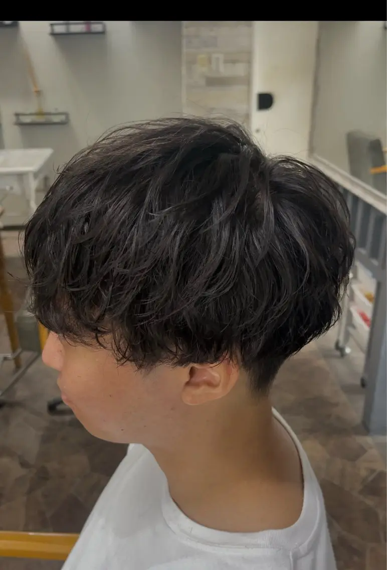 パーマ メンズ メンズパーマ パーマ メンズヘア特化 Soraのヘアスタイル