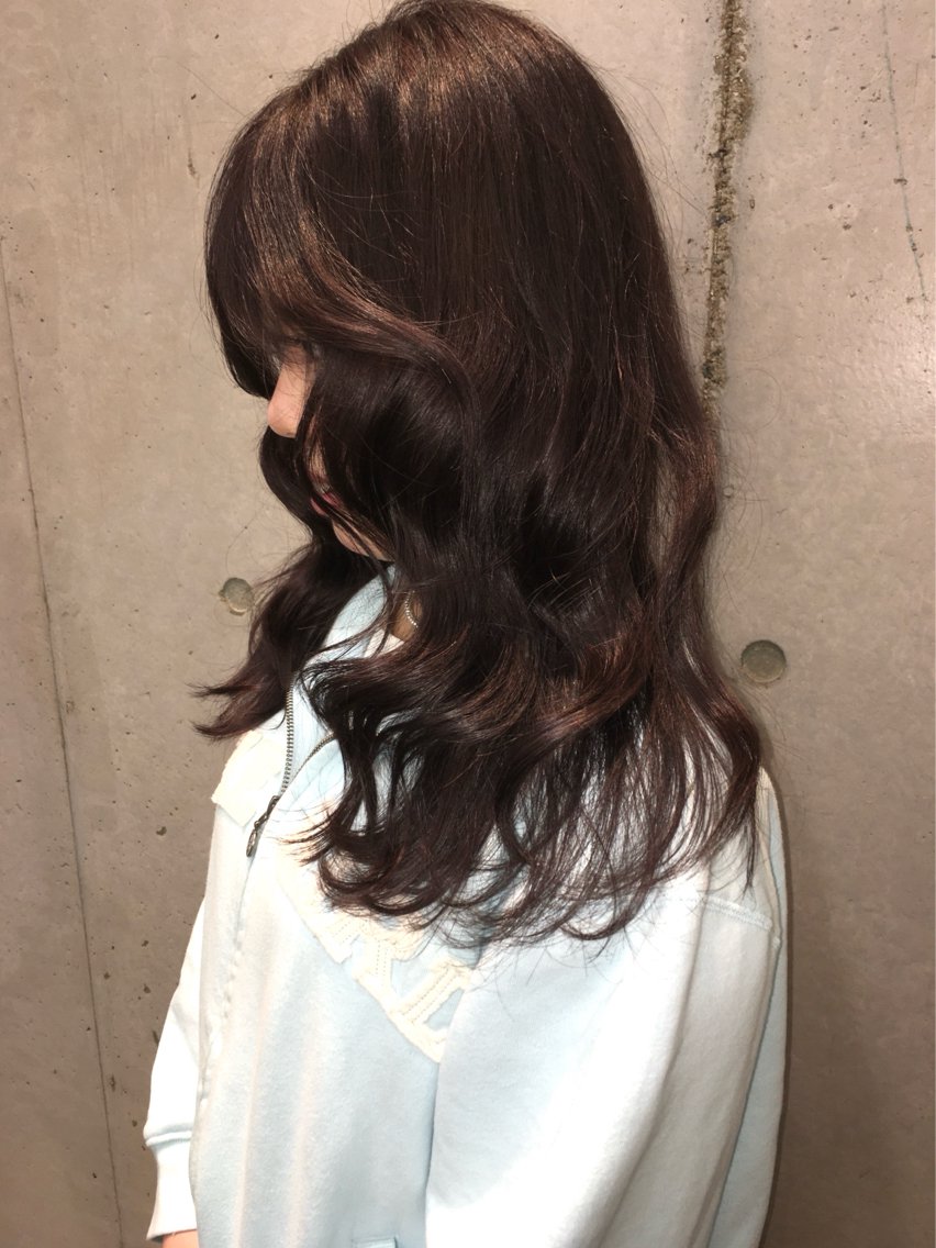 ロング ヘアカラー トリートメント KAAI ㅤのヘアスタイル