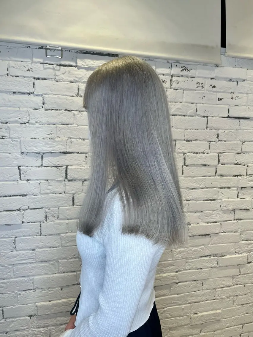ロング シマノ フミヤのヘアスタイル