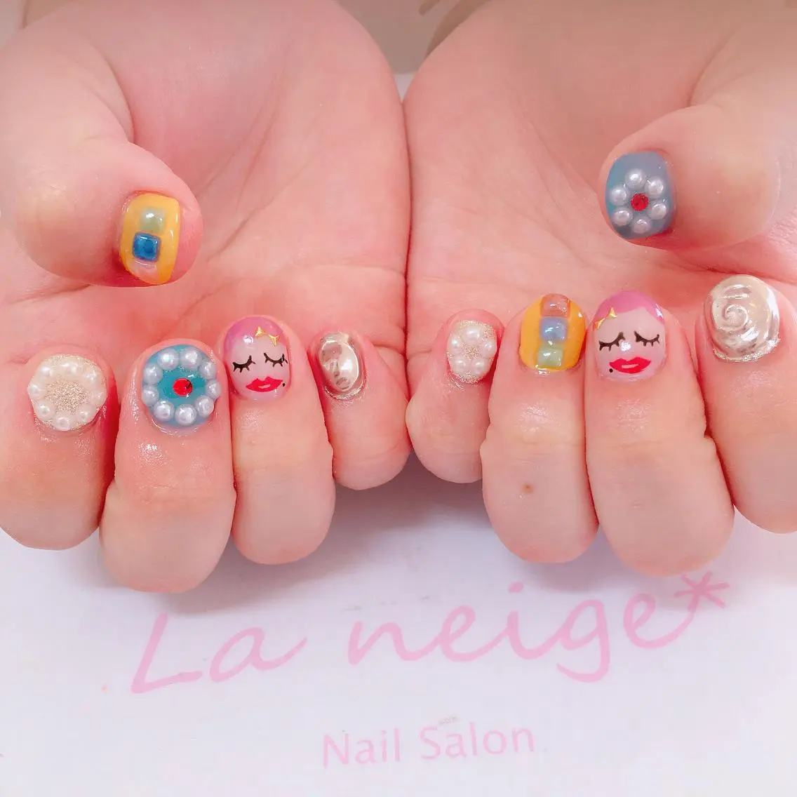 ネイル La neige* yuki 🐩🌙のネイルデザイン