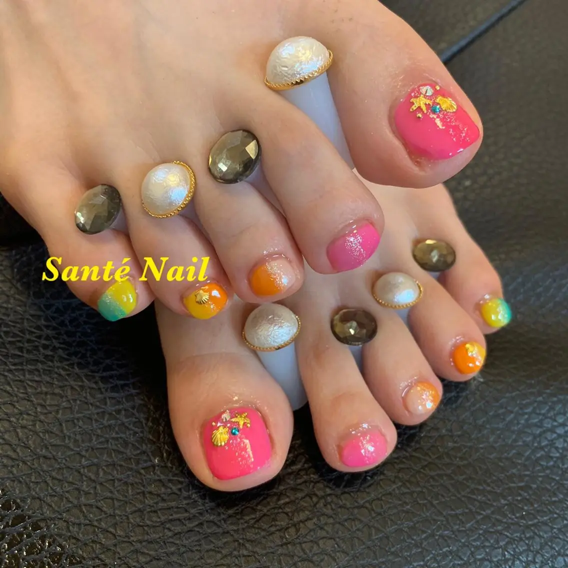 ネイル 持ち込み SantéNail SAYAKAのネイルデザイン