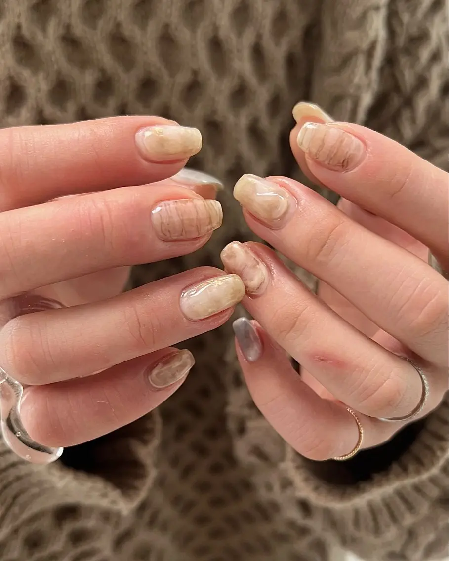 ネイル ハンドネイル ハンドケア nail salon una.のネイルデザイン