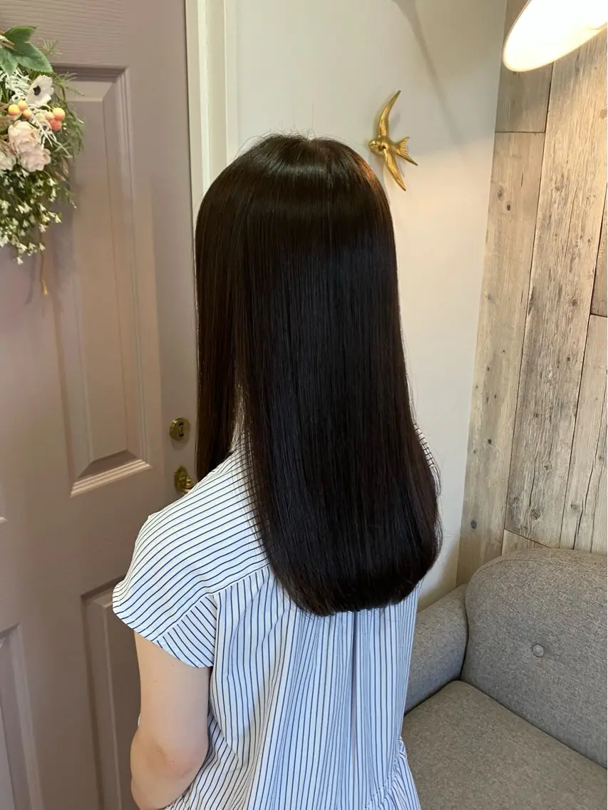 ロング 藤田 七海のヘアスタイル