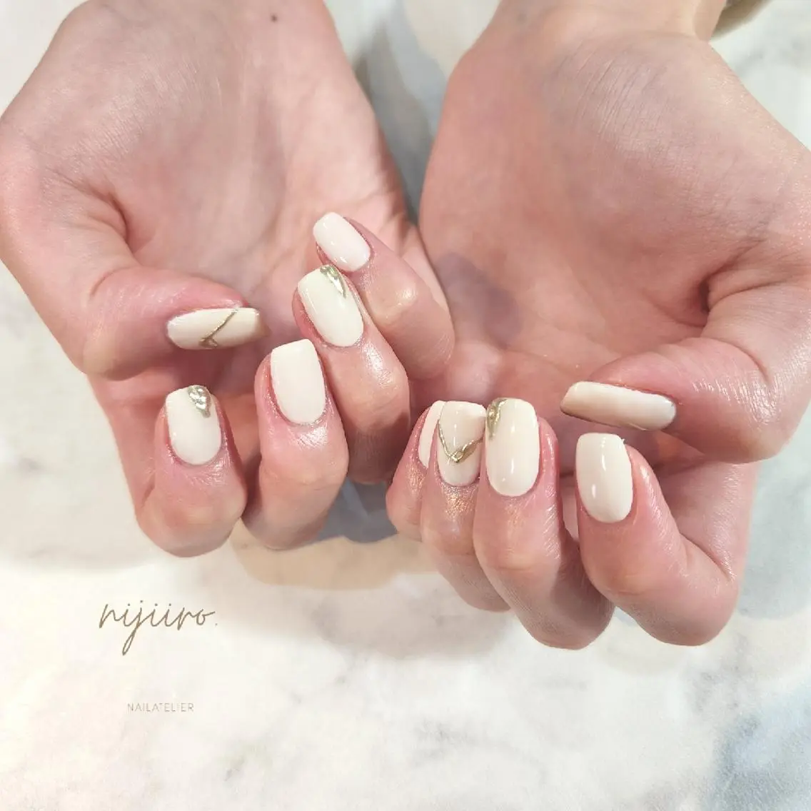 ネイル ハンドネイル nijiiro🌈 サトウのネイルデザイン
