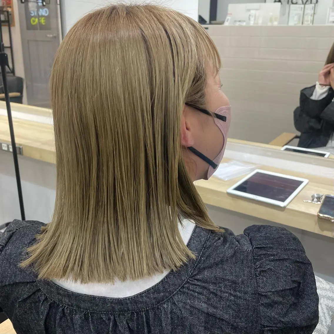 ミディアム ヘアカラー トリートメント SUNC/🤎 オオクマ　カナエ🤎のヘアスタイル