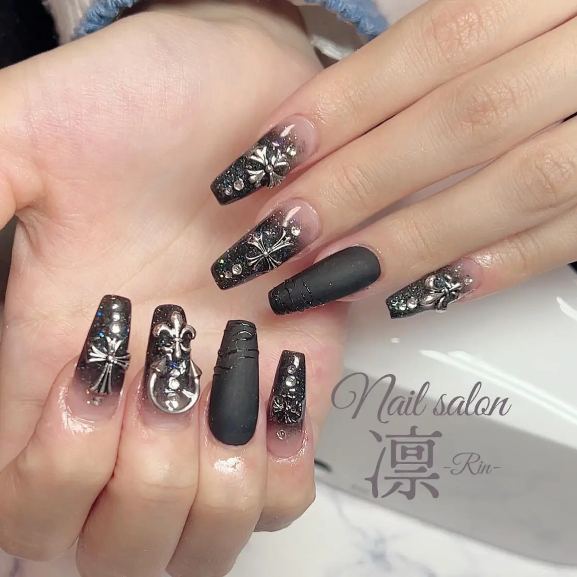ネイル スカルプネイル private salon凛のネイルデザイン