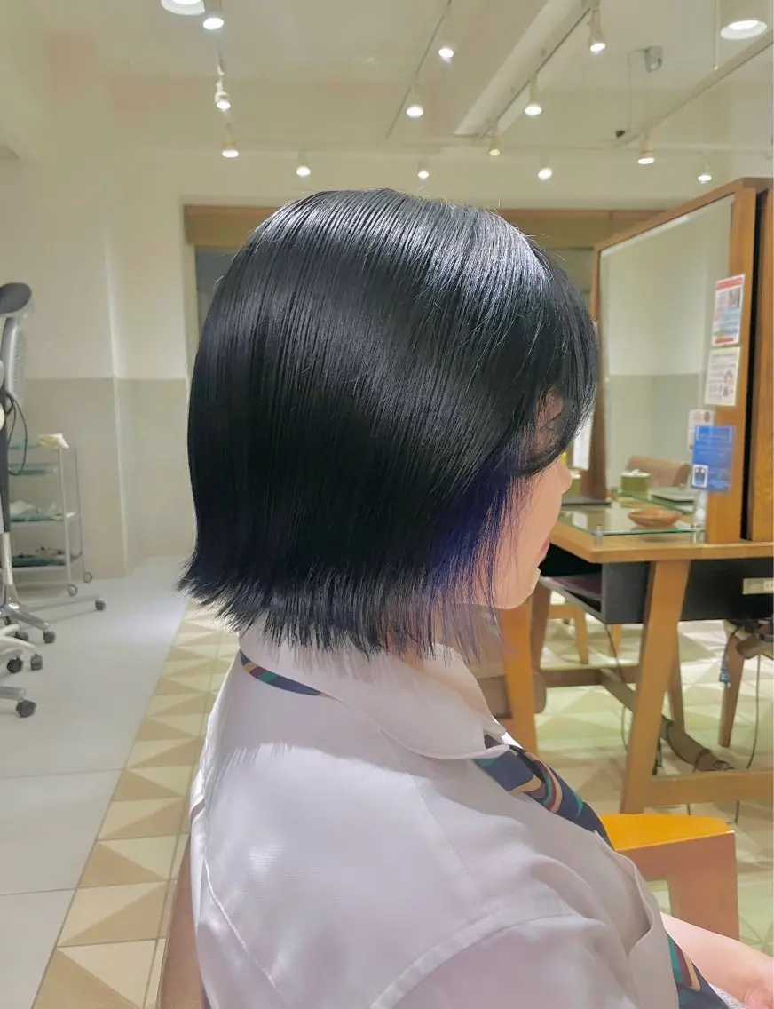 ショート カラー ヘアカラー トリートメント ʜᴀʀᴜᴋᴀ♱メンズ ウルフ/ブリーチのヘアスタイル