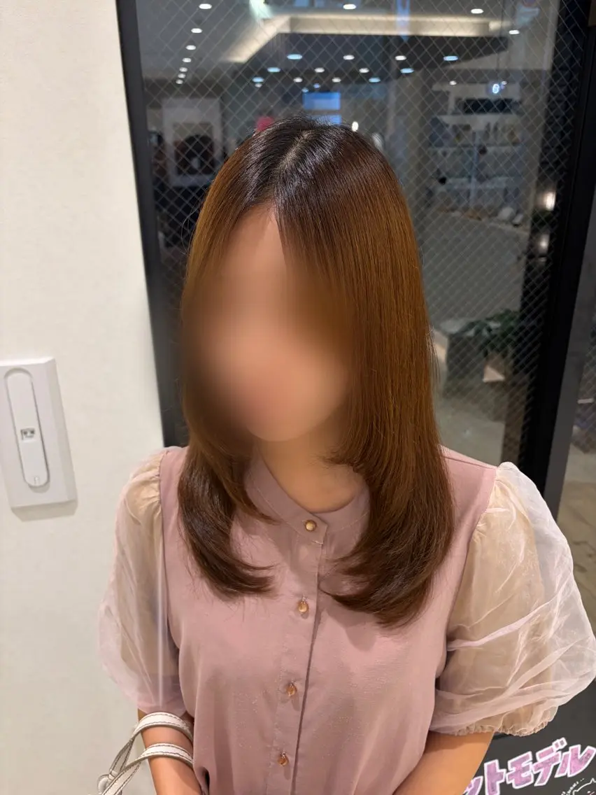 ロング レイヤーカット VISAGE dio /みゆのヘアスタイル