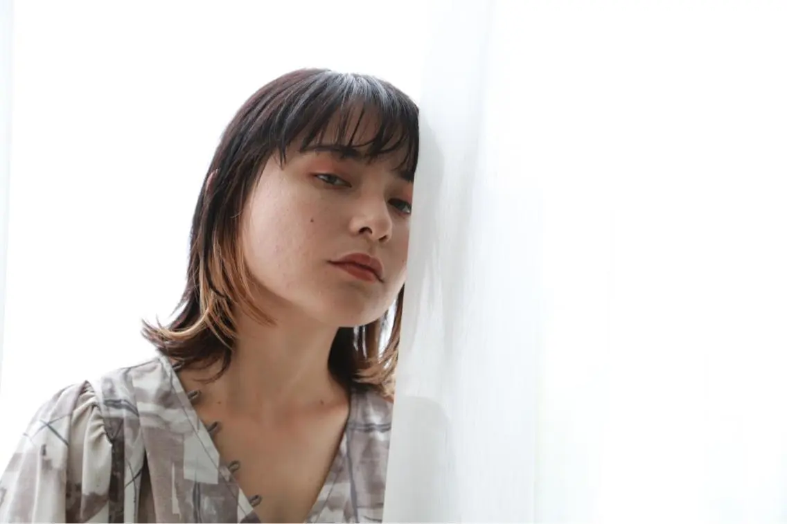 ミディアム カラー ヘアカラー トリートメント 中川 茜里のヘアスタイル