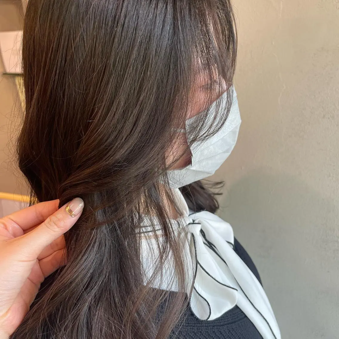 🌹【パパっと可愛く】前髪+顔まわりおくれ毛カット✂️🌹の写真