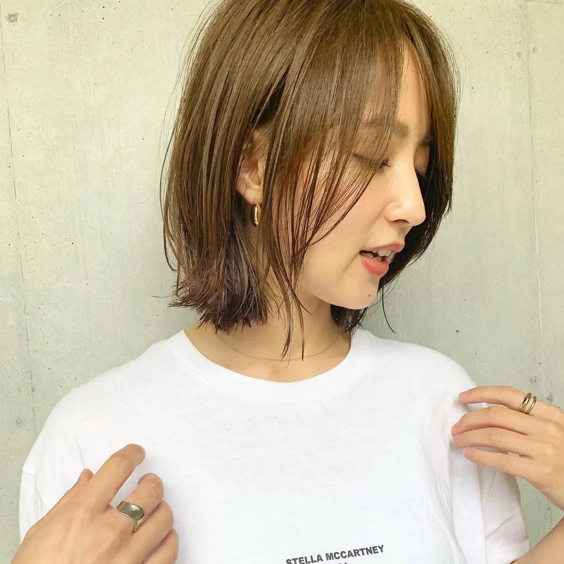ミディアム オトナヘア✂︎ 土橋 大毅のヘアスタイル