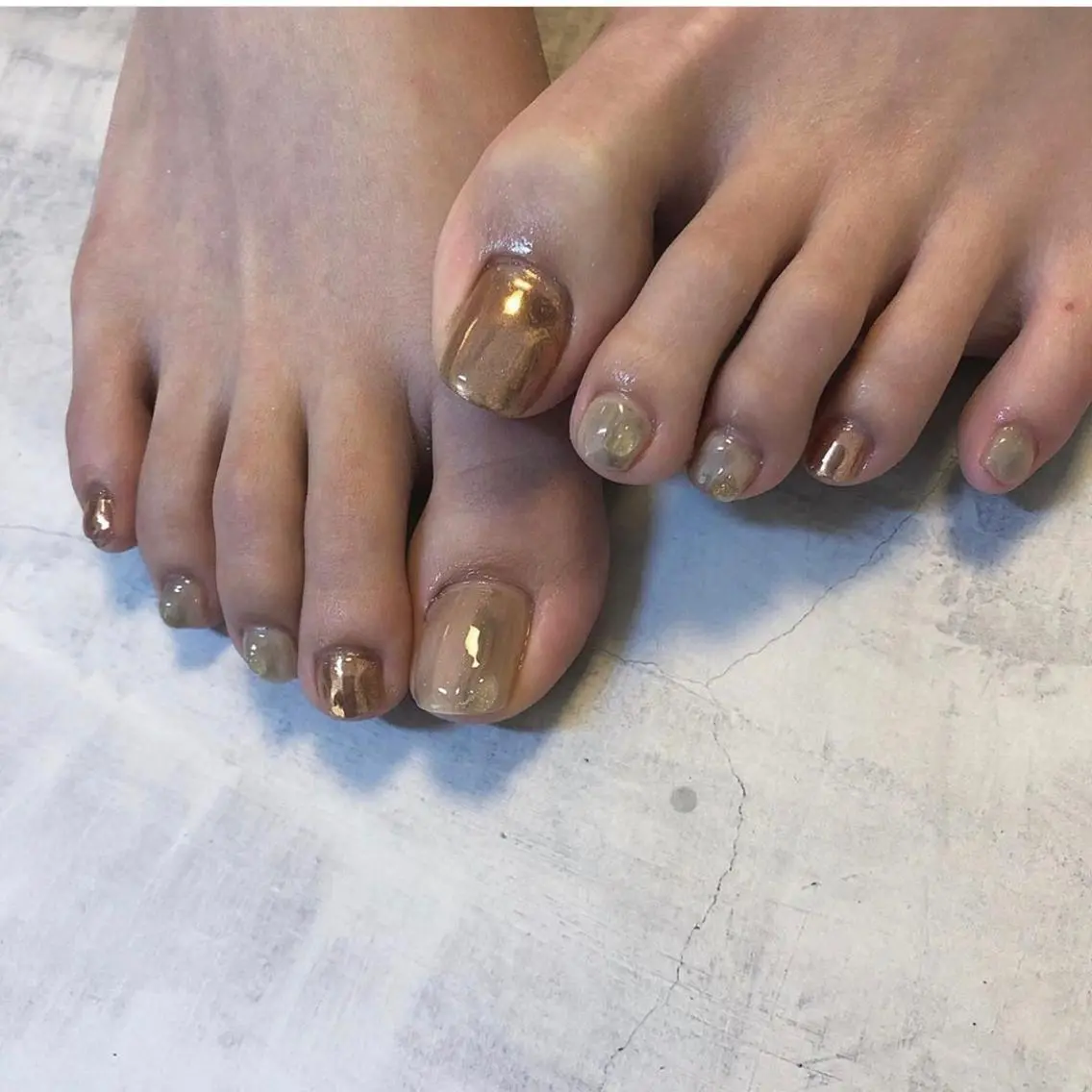 ネイル ニュアンスネイル nail salon granveilのネイルデザイン