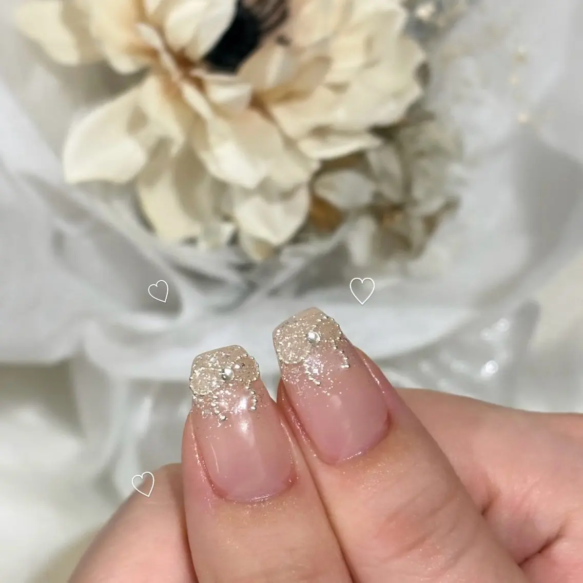 ネイル ハンドネイル Blanche mimi.u_aのネイルデザイン