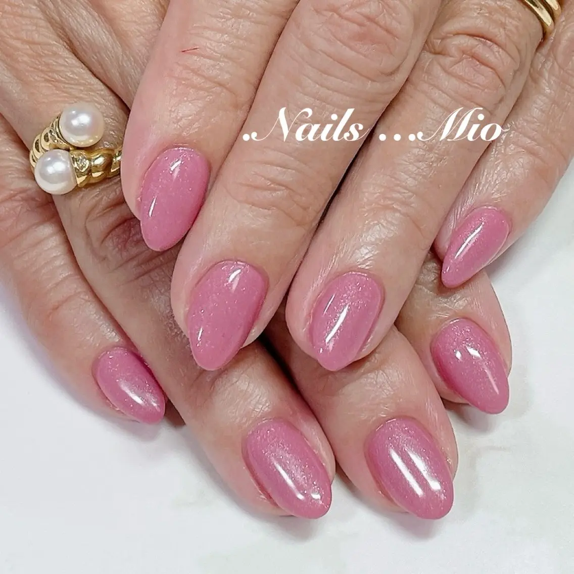 ネイル ジェルネイル ワンカラーネイル .Nails Mio 赤羽西ネイルサロンのネイルデザイン