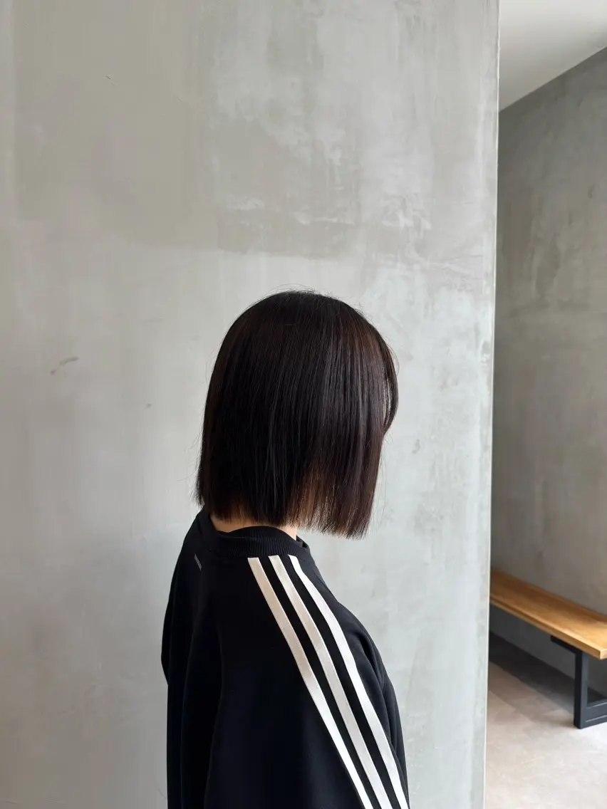 ミディアム ボブ 赤羽根 周のヘアスタイル
