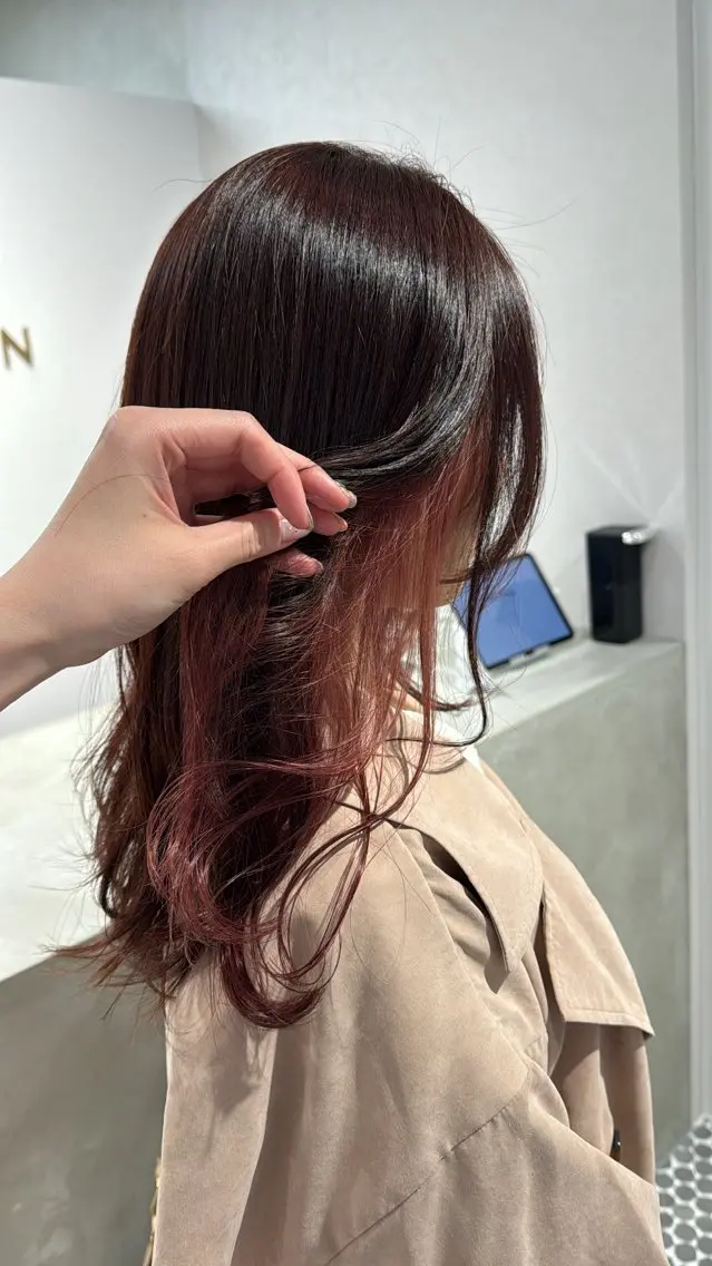 【ミニモ限定🧡】カット＋カラー＋イヤリングカラーの写真