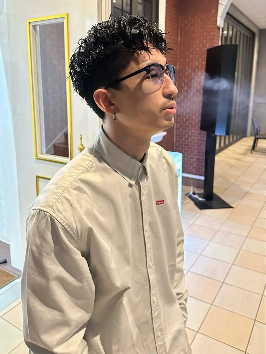 人気No.1 【メンズカット+ツイストスパイラルパーマ】の写真