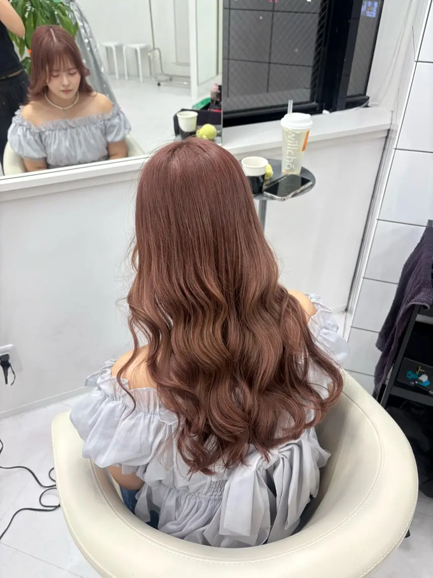 ロング ヘアカラー 💋カラーモデル募集 💋suzuneのヘアスタイル