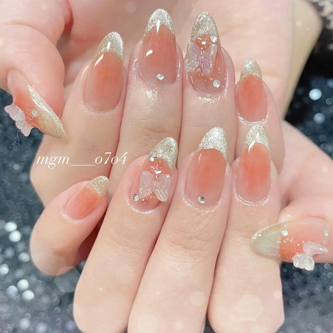 ネイル ハンドネイル ハンドケア MoON...❤︎ MeGuのネイルデザイン