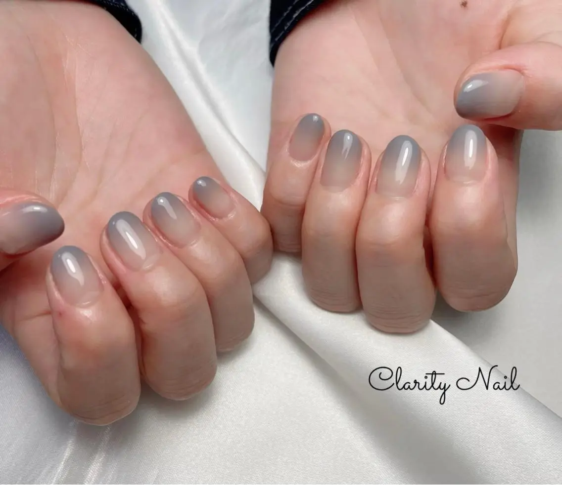ネイル グラデーション ハンドネイル Clarity Nailのネイルデザイン