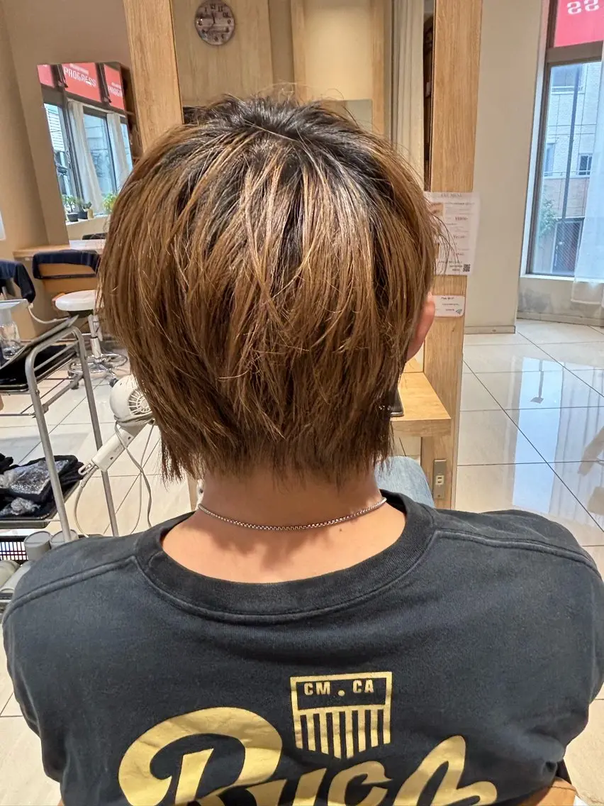 ショート PROGRESS 谷内[縮毛矯正]のヘアスタイル