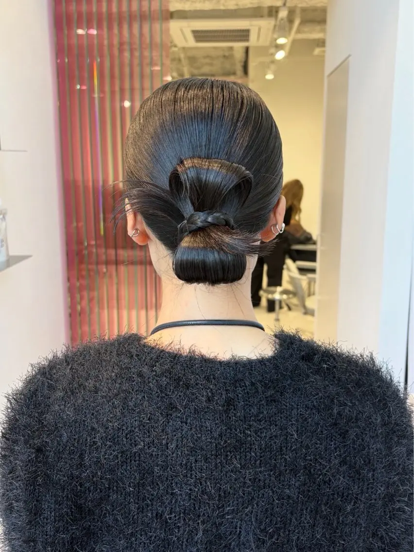 ヘアアレンジ ヘアセット レイヤー♡ 石川優奈のヘアスタイル