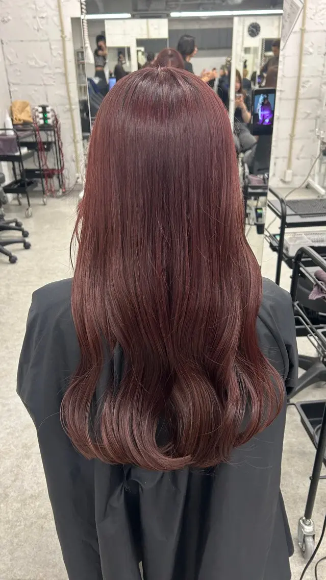ロング 艶カラー美髪縮毛矯正 /髪質改善✨️ユウキのヘアスタイル