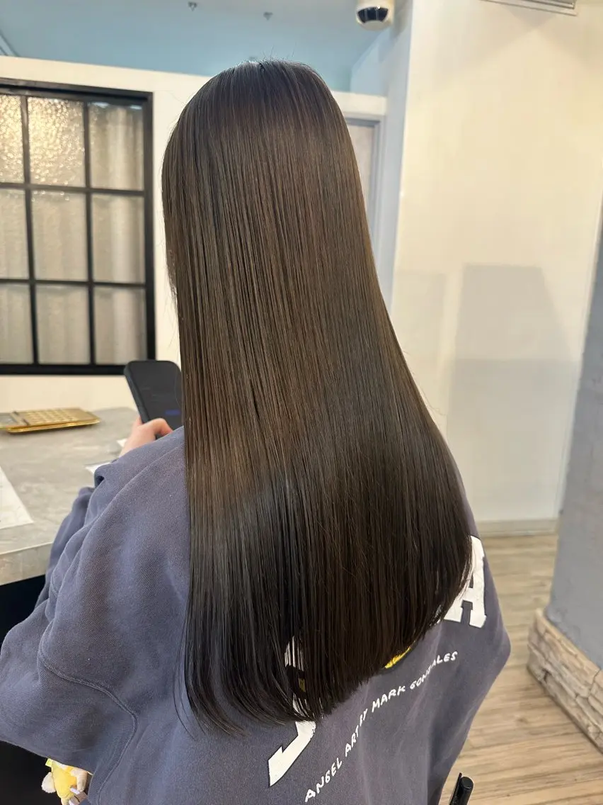 【🧸1〜3回目の方💚】似合わせカット✂︎➕ナチュラル透明感カラー🥣の写真