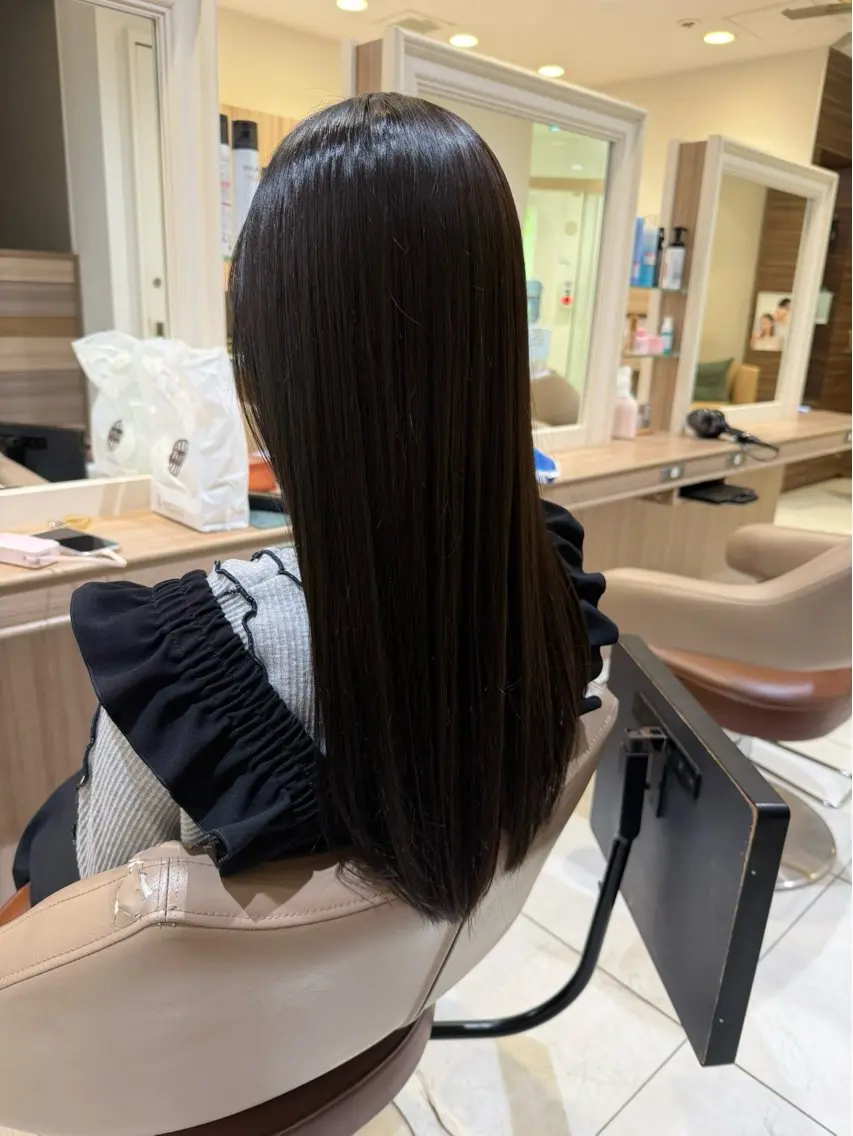 【レディース限定☘️】プレミアムカラー&トリートメント✨️の写真