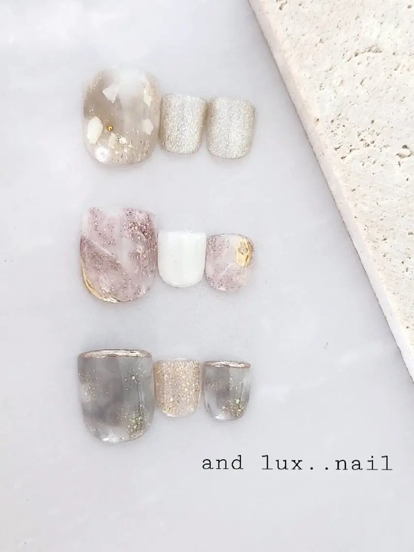 ネイル フットネイル and lux.. nail✽MARIのネイルデザイン
