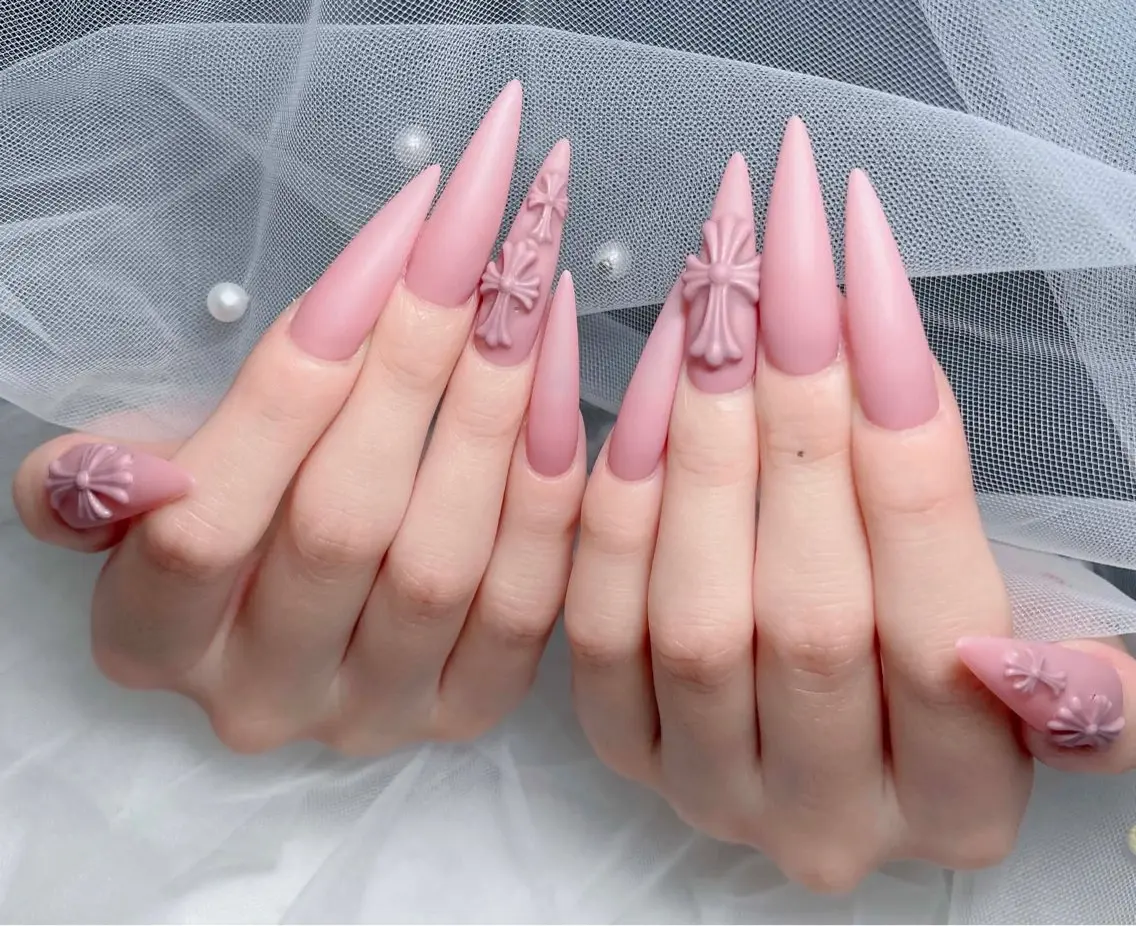 ネイル アートネイル 韓国ネイル 持ち込み ワンホンネイル ハンドネイル Lenie Nail Salonのネイルデザイン