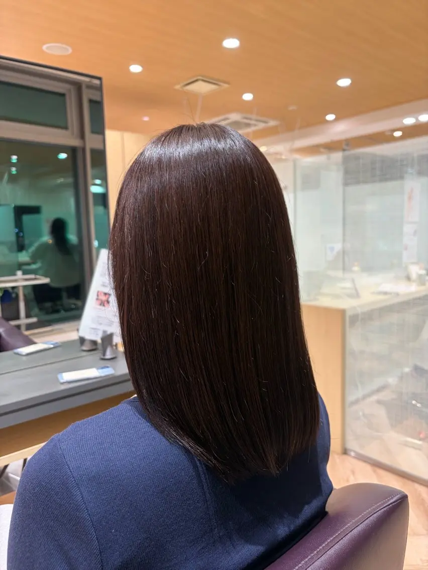 カラー ブラウンカラー ヘアカラー 菊地 楓のヘアスタイル