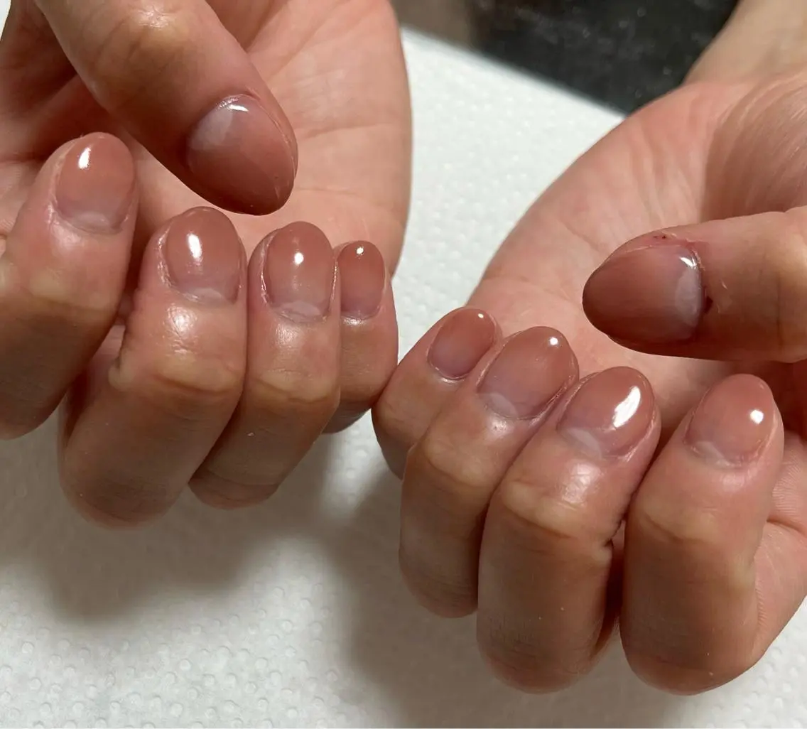 ネイル シンプルネイル nail M&Tのネイルデザイン