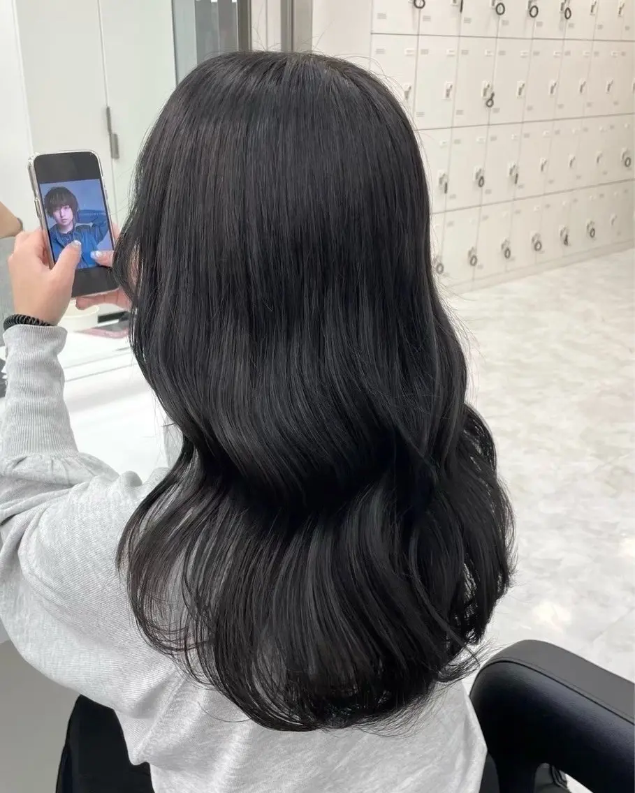 ロング カラー ヘアカラー 野口 楓華のヘアスタイル