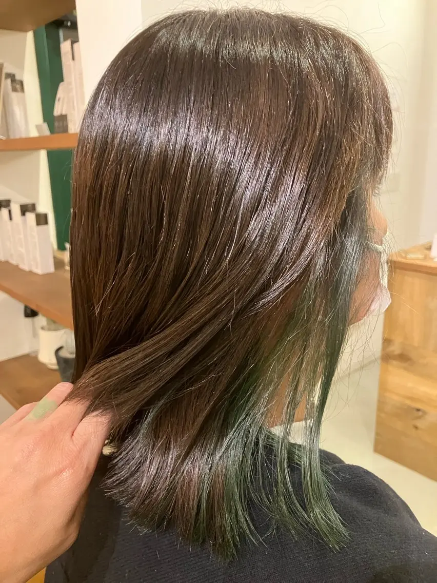カラー ヘアカラー 清水 美香のヘアスタイル
