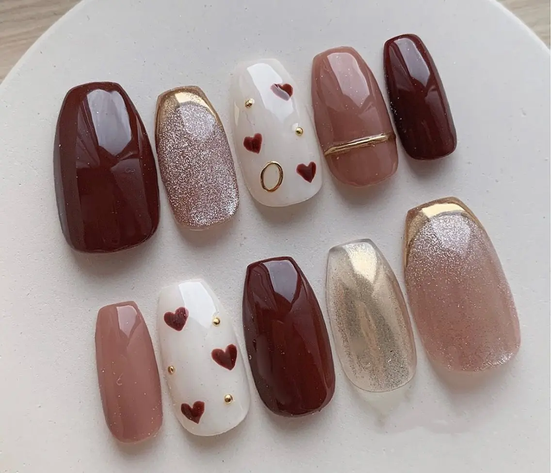 ネイル ハンドネイル OCEAN nail パラジェル　取扱い店のネイルデザイン