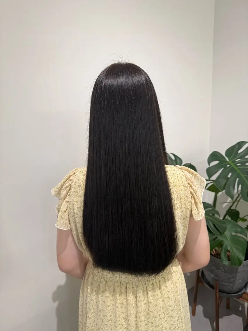 ロング カラー ブラウンカラー チョコレートブラウン 透明感カラー トリートメント サクラコ /SARAJUのヘアスタイル