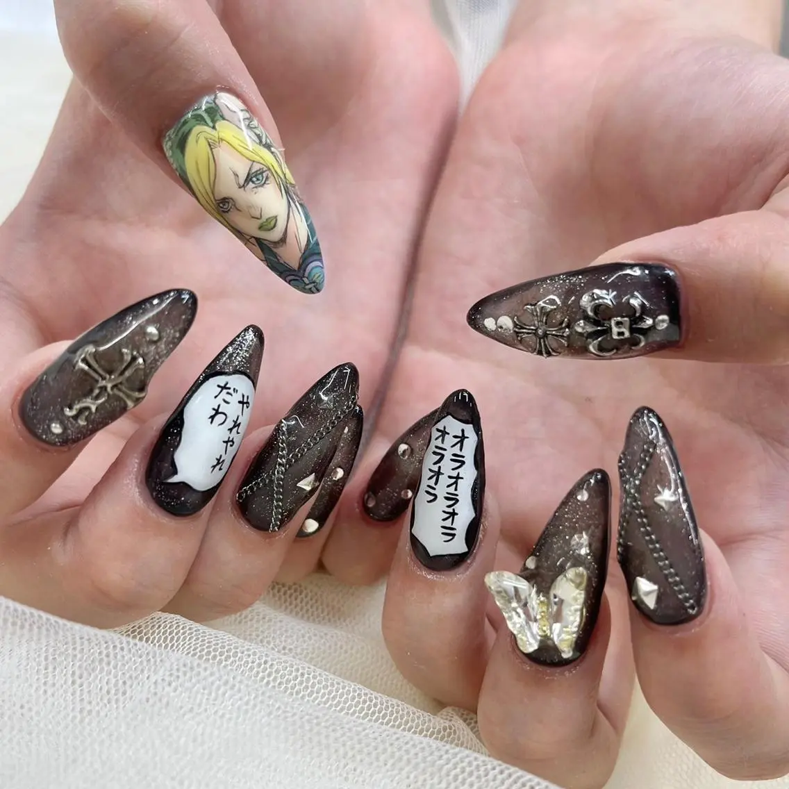 ロング ネイルJaol 池袋のネイルデザイン