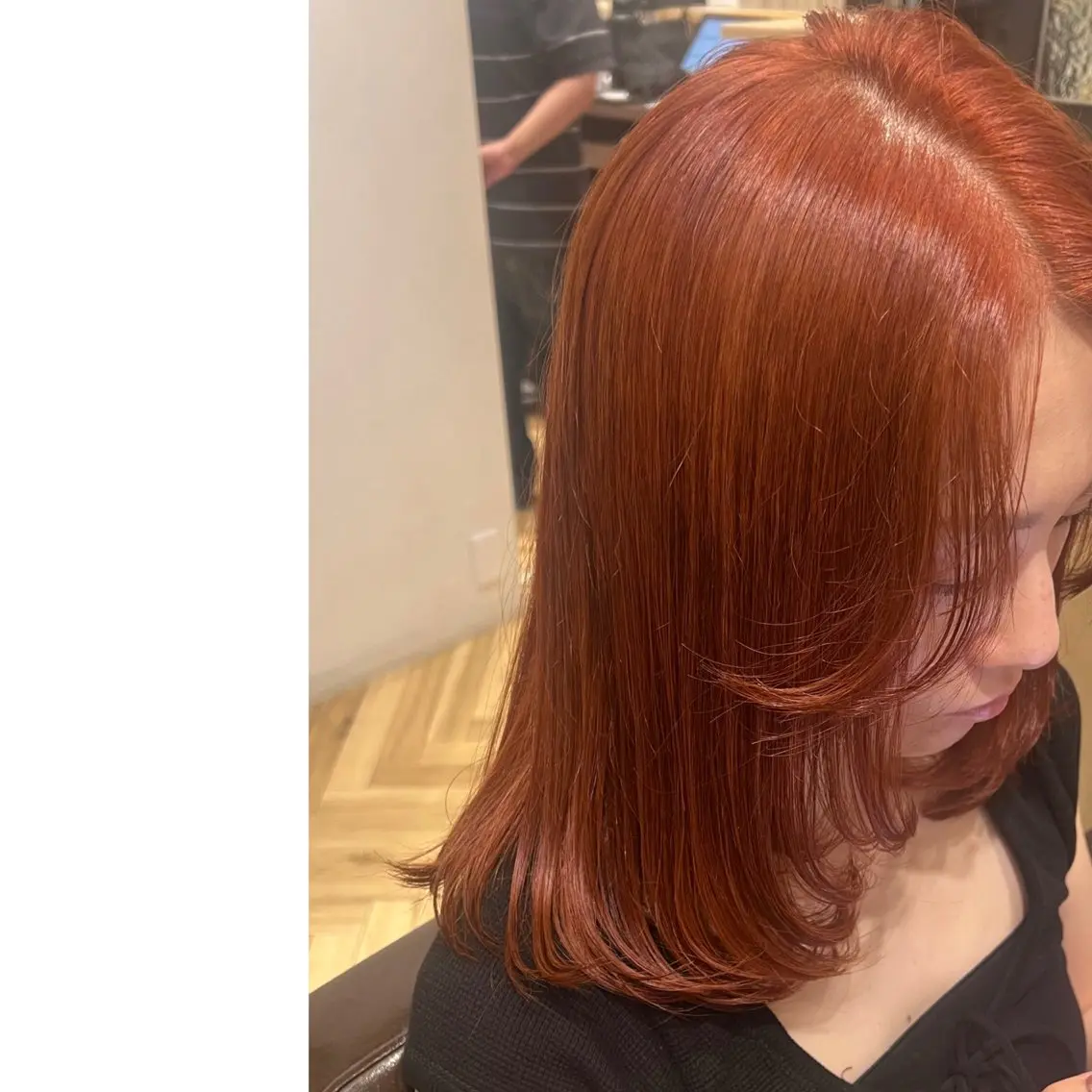 ミディアム 藤村 ひよりのヘアスタイル