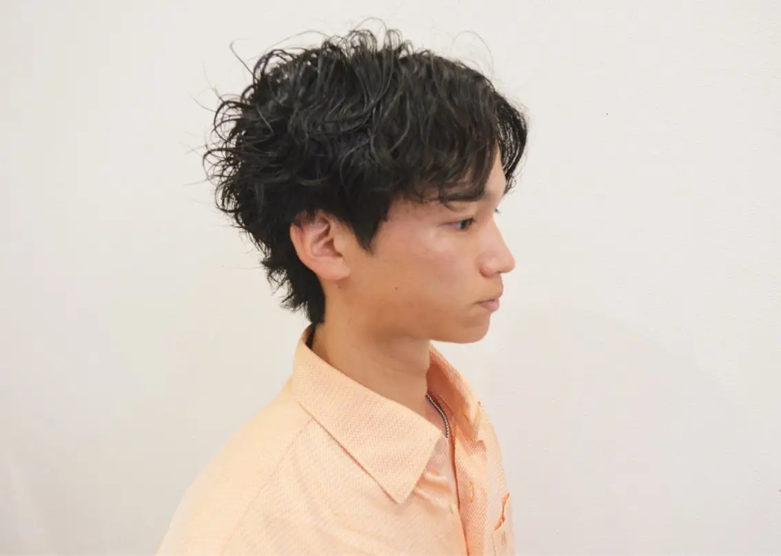 パーマ メンズ カット パーマ jammin.新塘 亮介のヘアスタイル