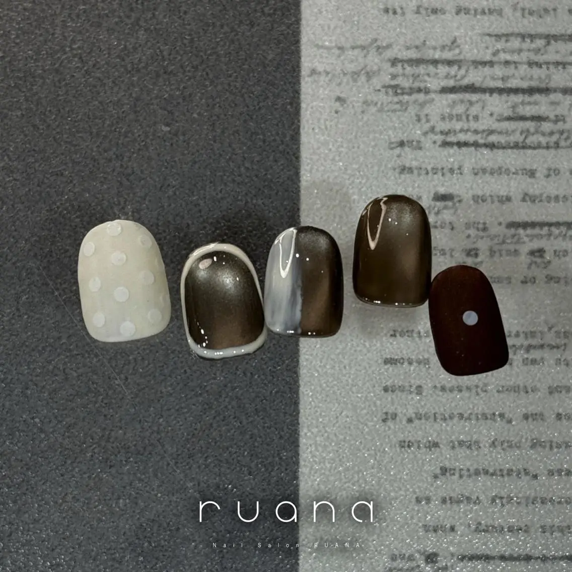 ミディアム ハンドネイル 松井 奈保子のネイルデザイン