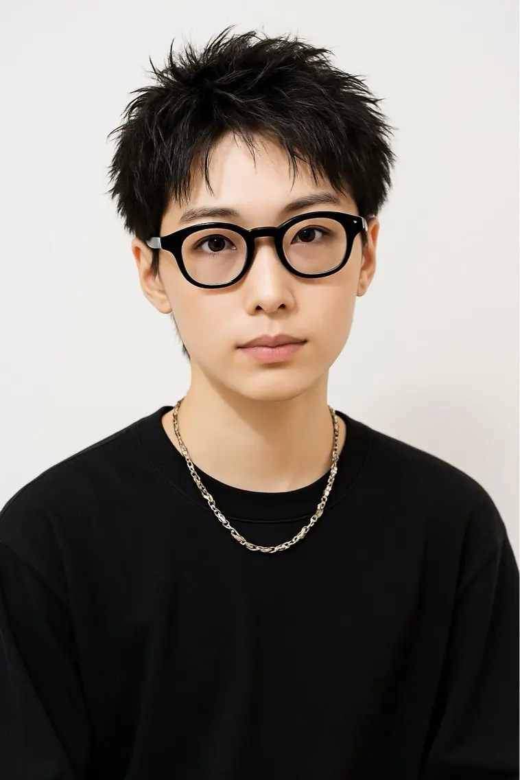 ショート カラー メンズ カット Gain池下 レディースのヘアスタイル
