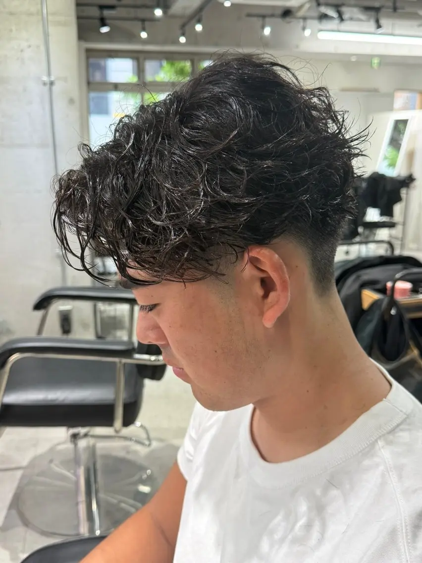 メンズ カット 布施メンズ特化美容師 秋山 涼のヘアスタイル