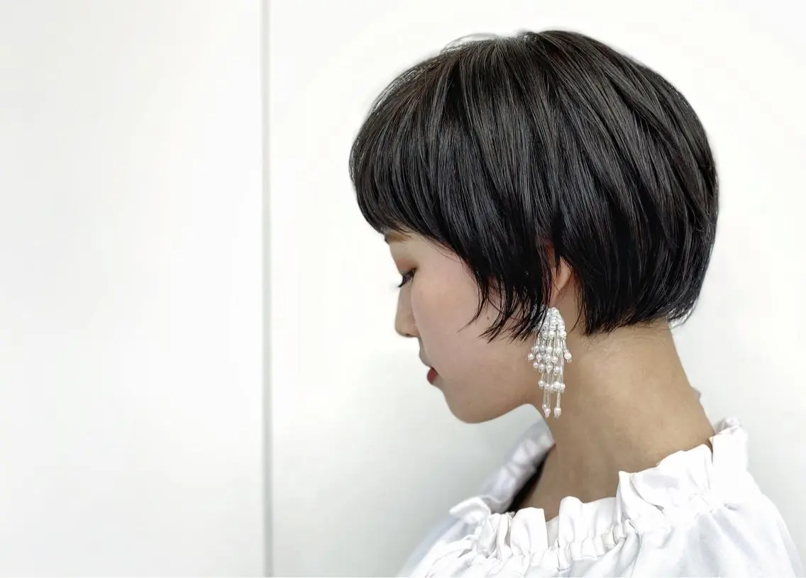 ショート カラー カット ヘアカラー トリートメント ⭐️当日OK⭐️ 岩田峻のヘアスタイル