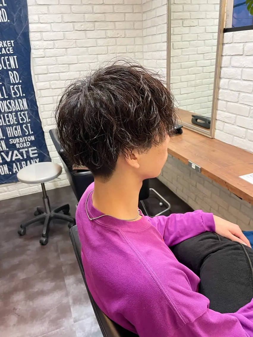 メンズ ダブルカラー/ レイヤー🍒齋藤 澪のヘアスタイル