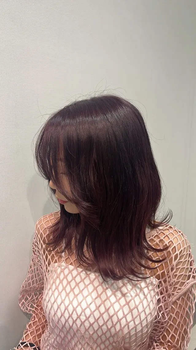 セミロング chinatsu .のヘアスタイル