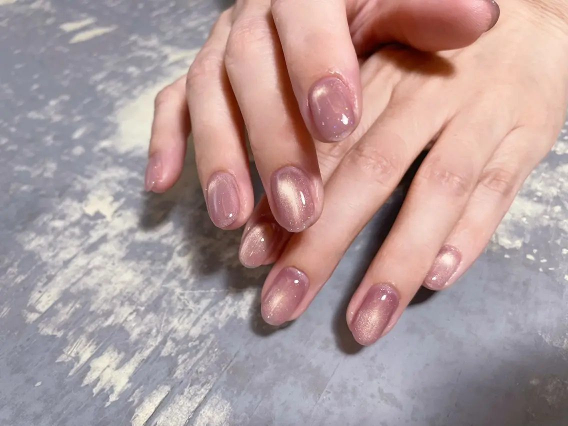 ネイル マグネットネイル ハンドネイル 桜ヶ丘/Enishi yukariのネイルデザイン