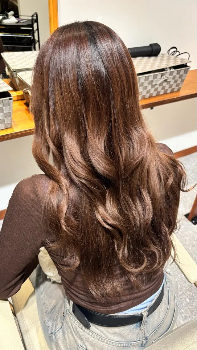 ロング ロング 𝜗𝜚♡ みやざき ♡𝜗𝜚浦和美園のヘアスタイル